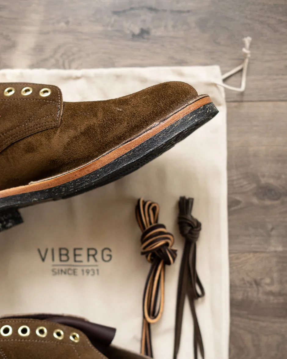 145 Oxford - Mushroom Chamois Roughout - 1035
