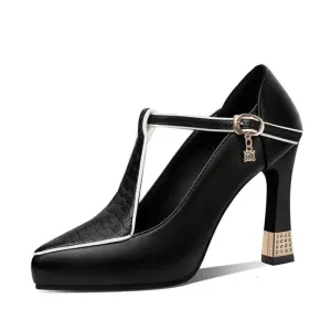 95Sexy Midheel Pointy Party  Summer Fashion Dress Elegant Shoes for Skinny Heel High Women 240620