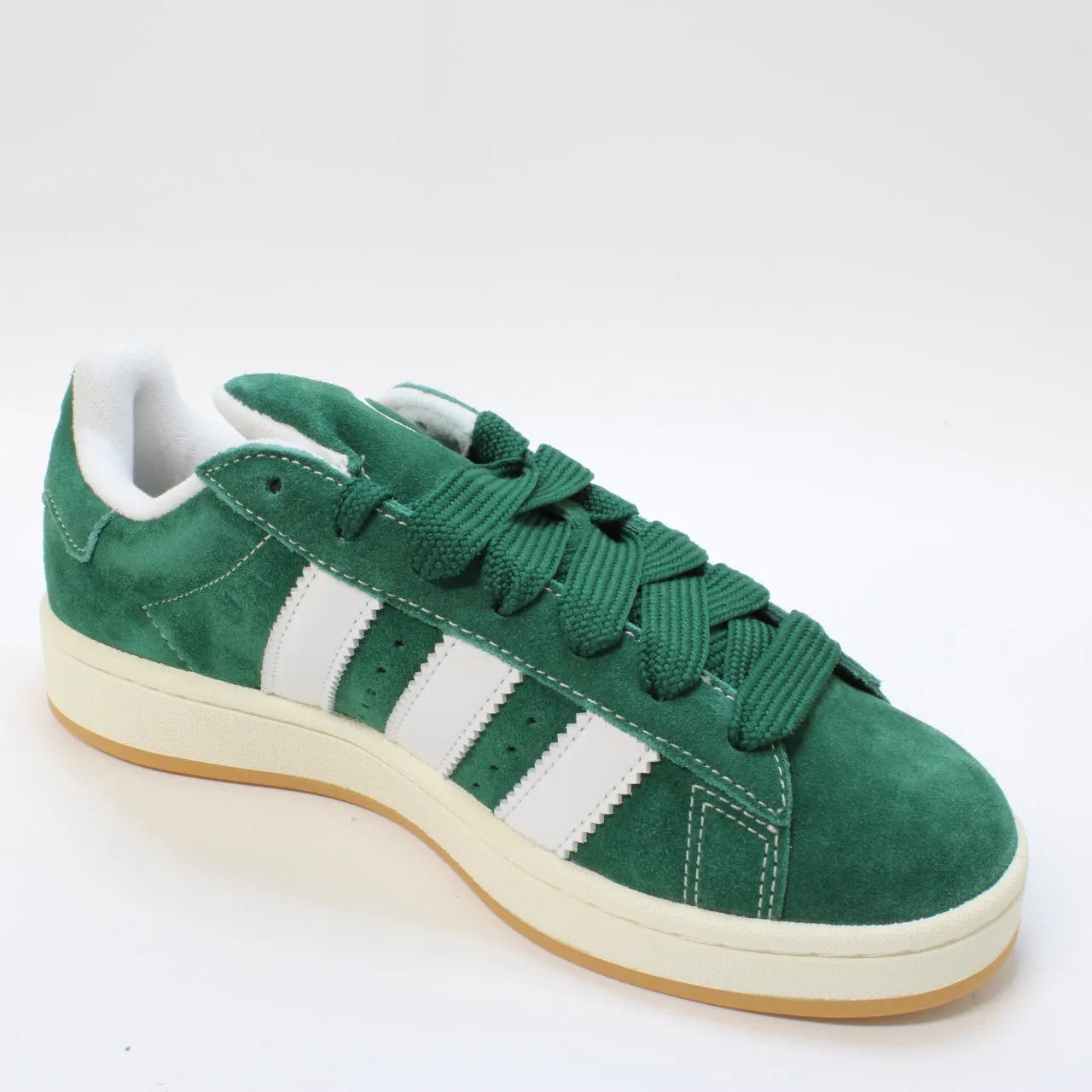 adidas Campus 00'S Dark Green White Off White Uk Size 7