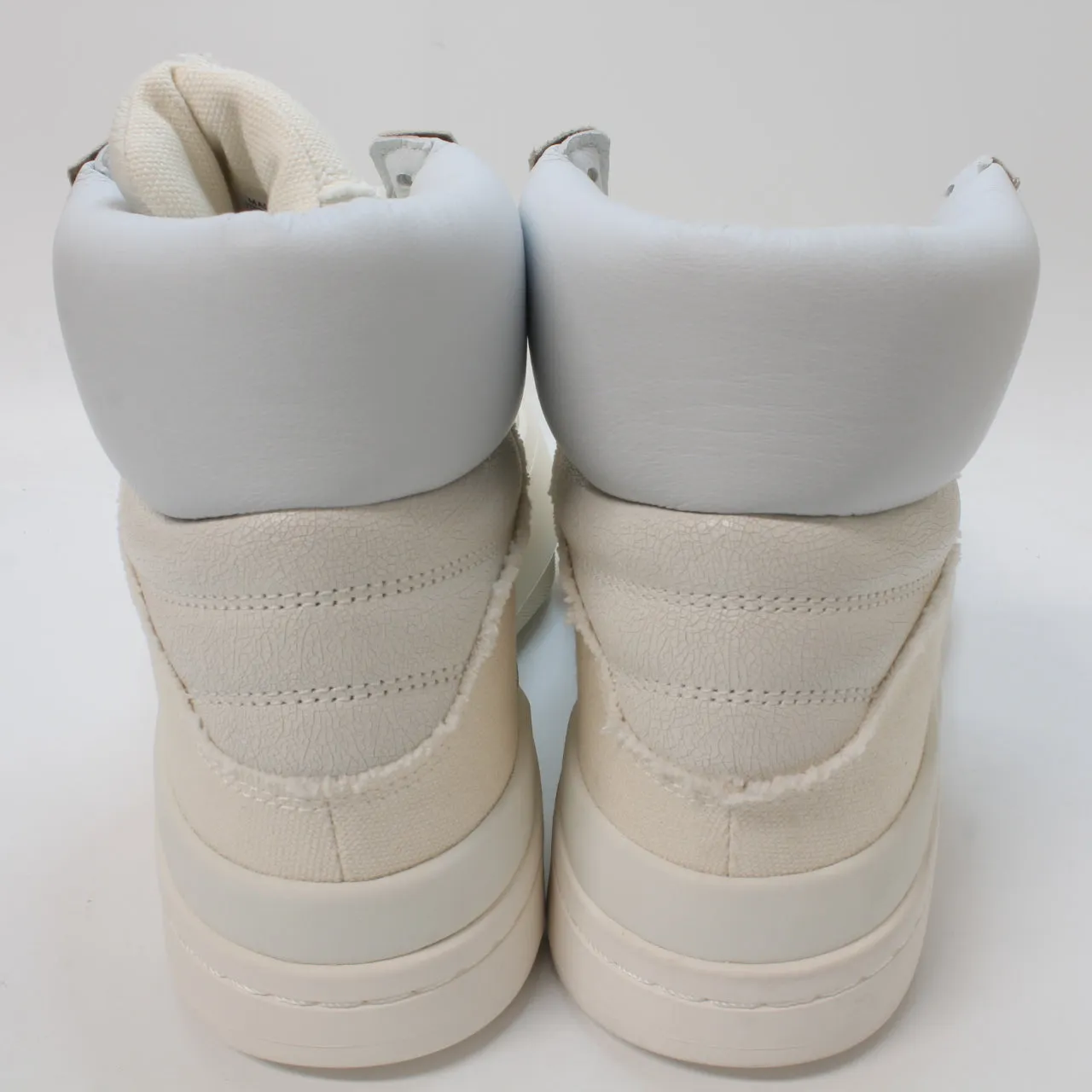 adidas Y3 Basketball Hi Trainers Off White Crystal White