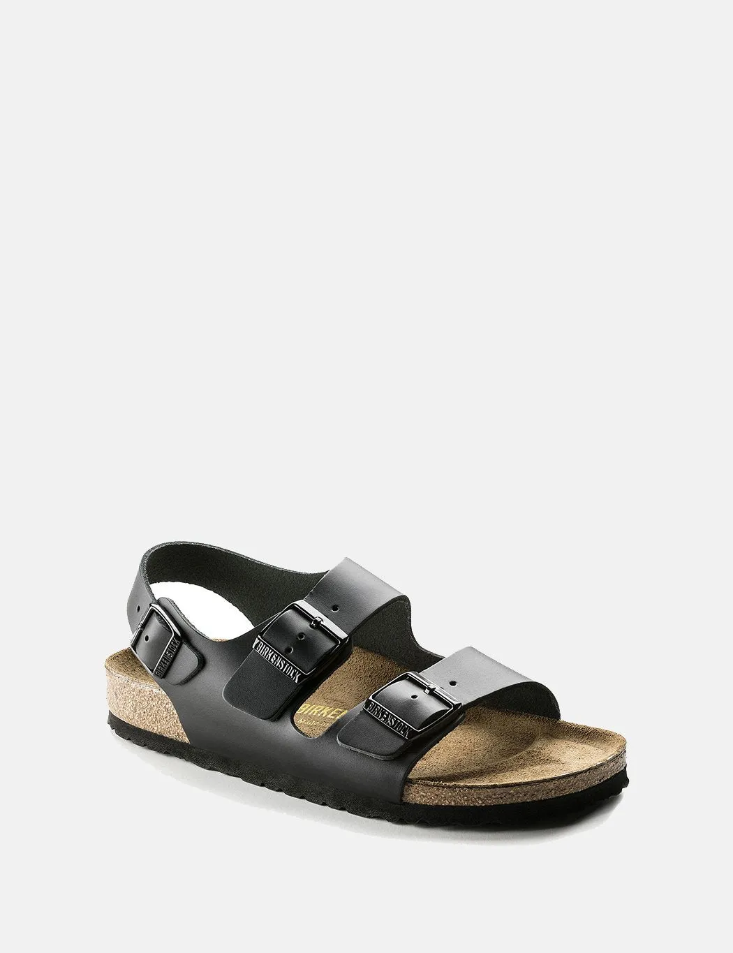 Birkenstock Milano Sandals (Regular) - Black