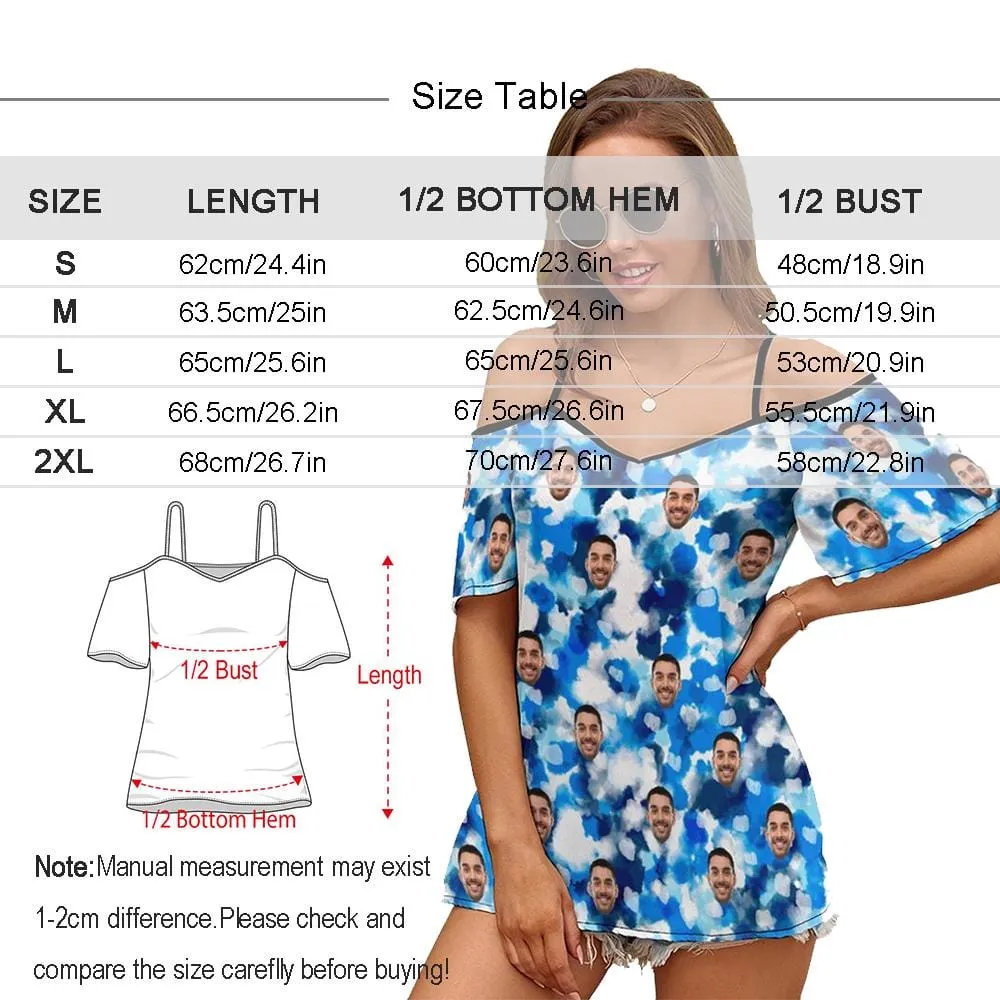 Custom Face Multi Face Women's Suspender Top