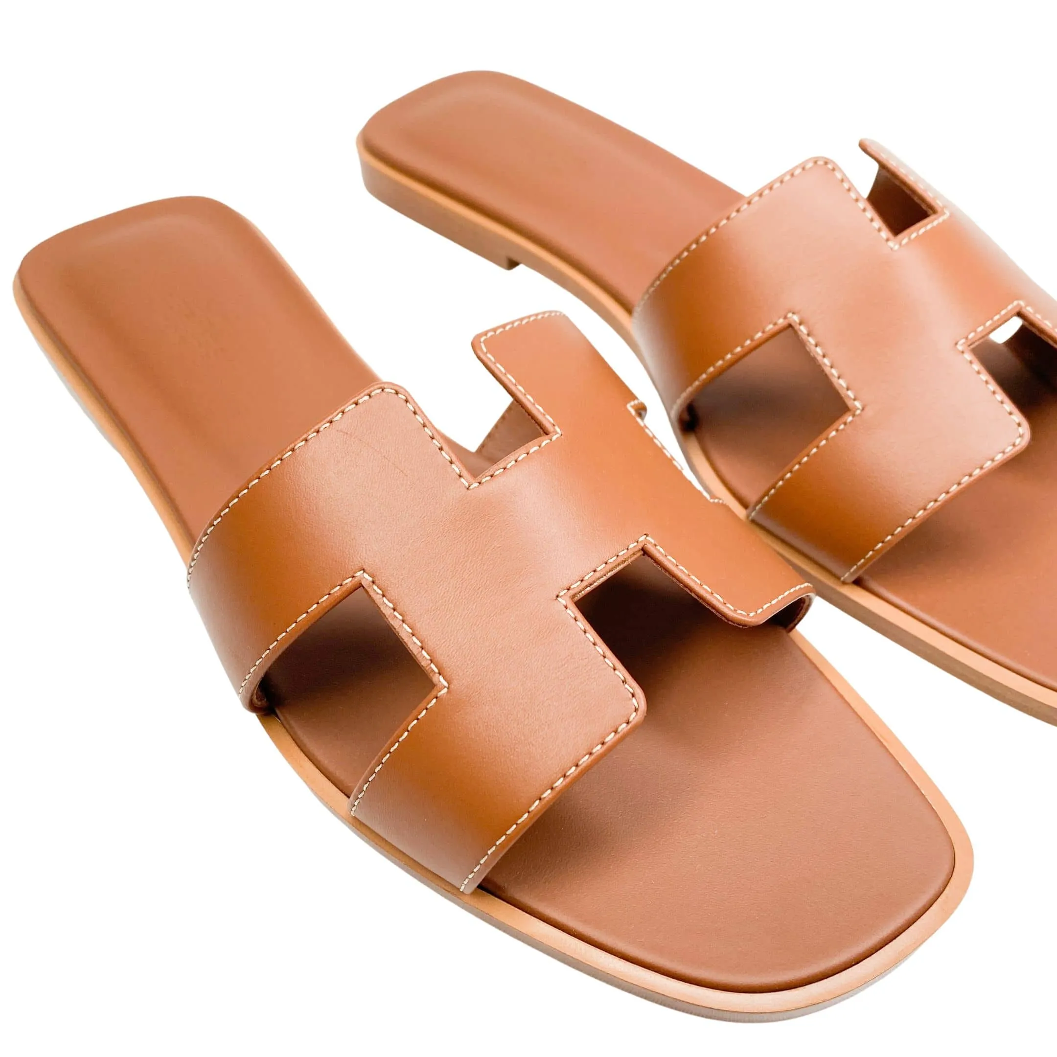 Hermès Oran Sandals (gold)