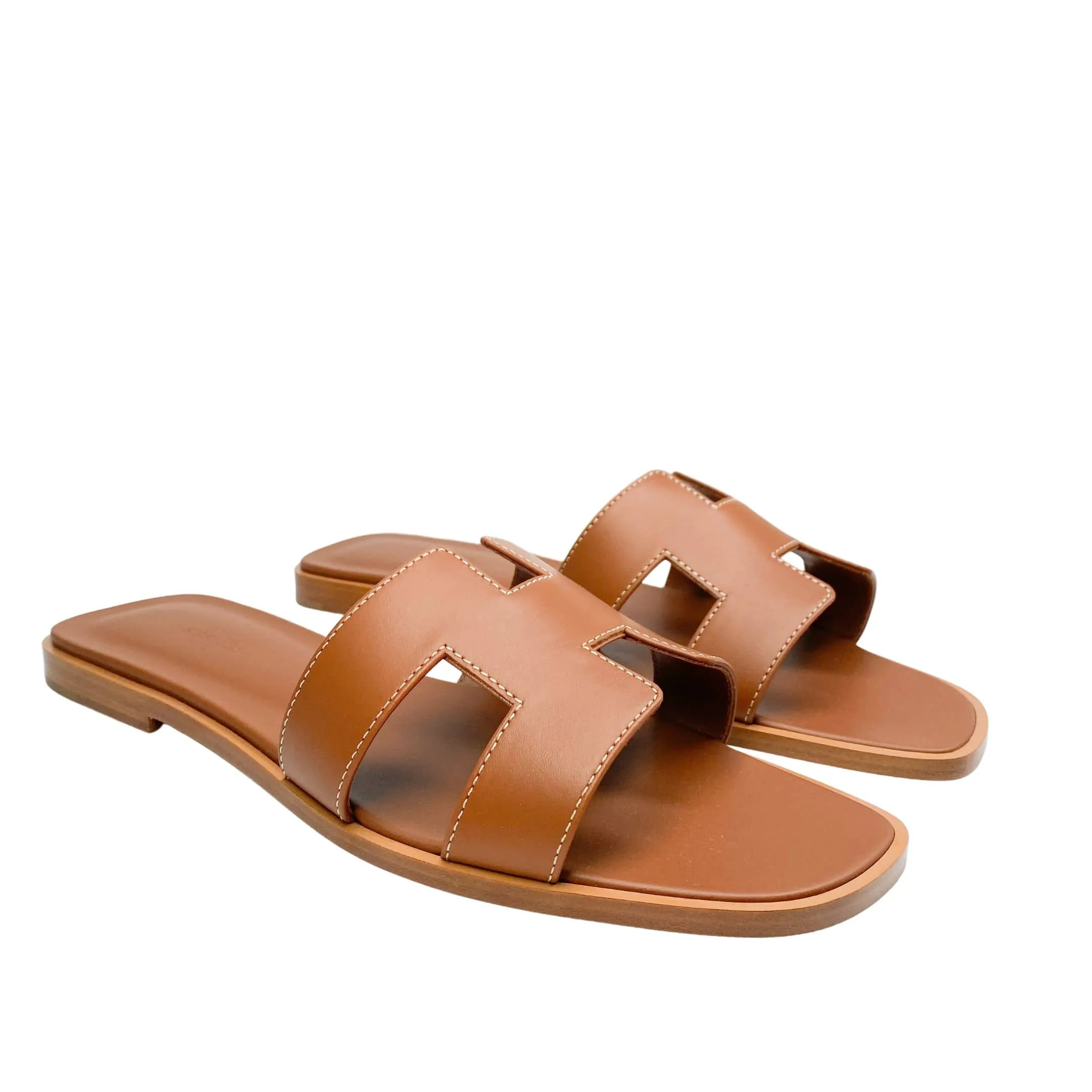 Hermès Oran Sandals (gold)