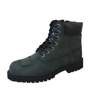 Johnny Reb Rumble Motorcycle Motorbike Boots-Black Cruiser Biker