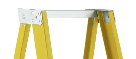 Ladder - Featherlite Series 6500 10′ Extra Heavy Duty Fiberglass Step Ladder, 6510