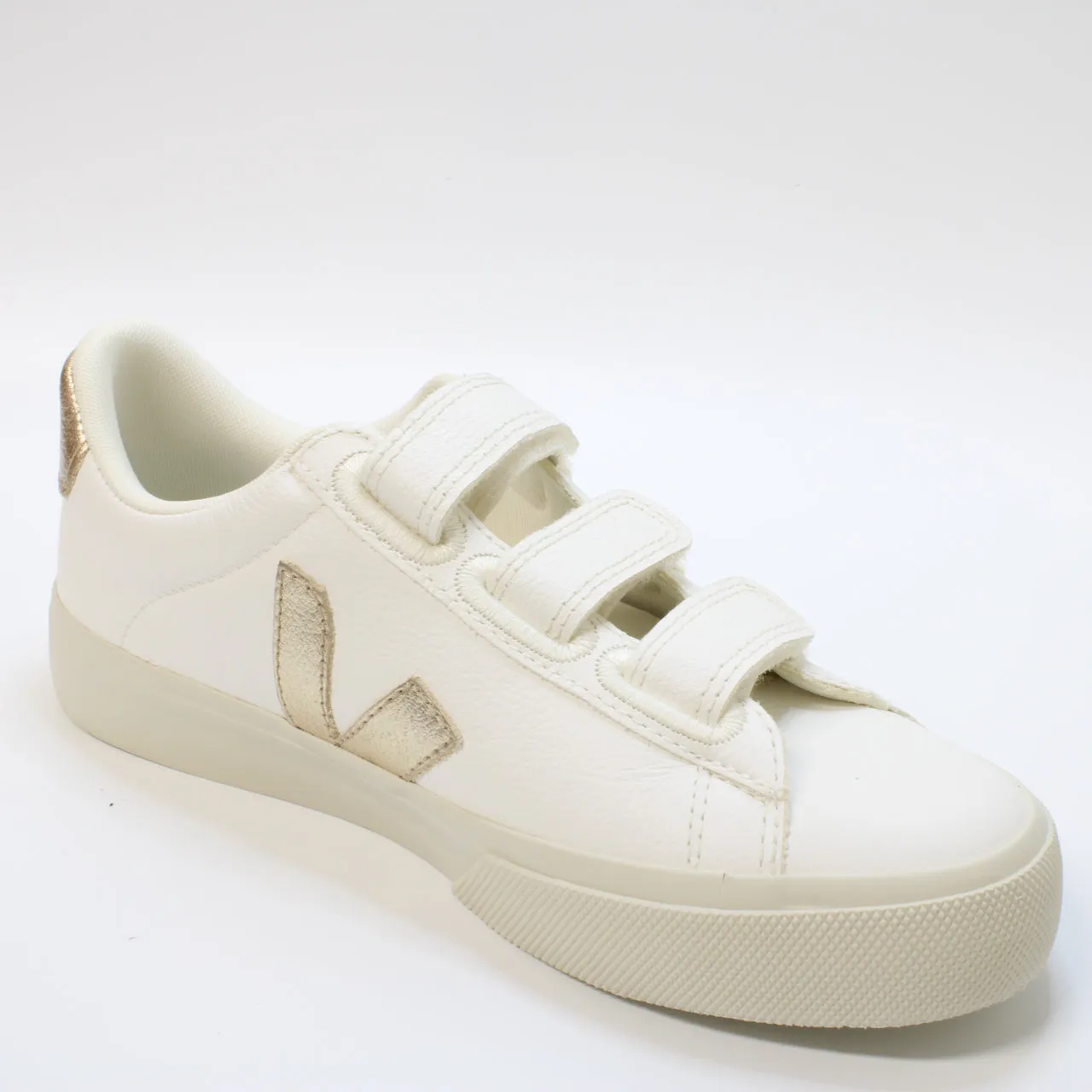 Odd Sizes - Veja Recife White Platine F - UK Sizes Right 5/Left 4