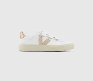 Odd Sizes - Veja Recife White Platine F - UK Sizes Right 5/Left 4