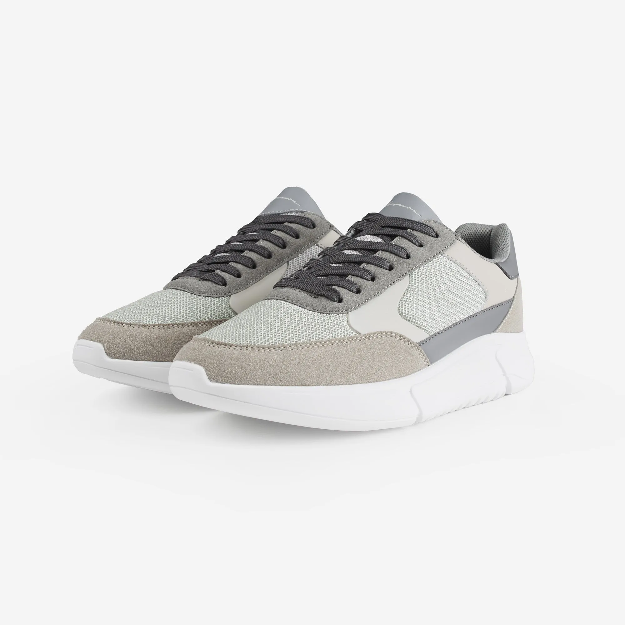 Premium Mesh Runner | Grey Stone
