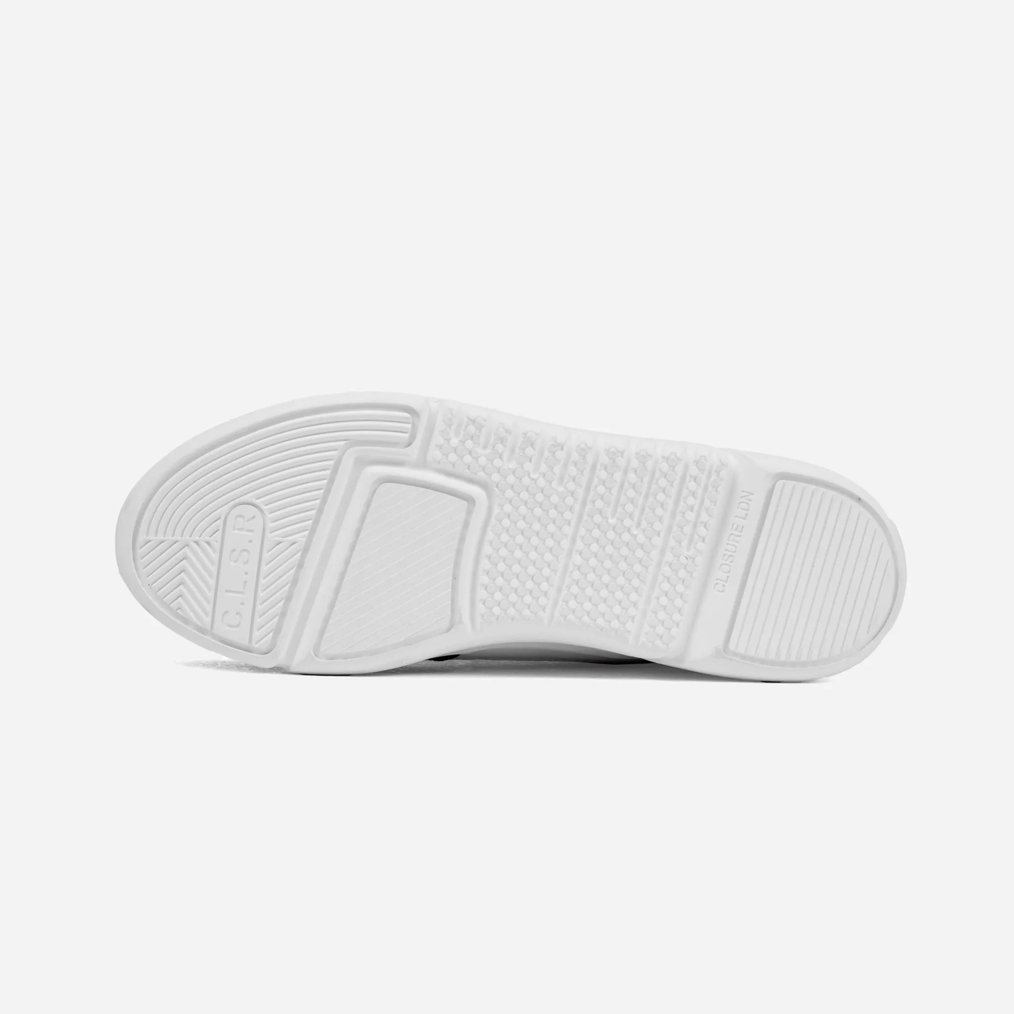Premium Mesh Runner | White Grey