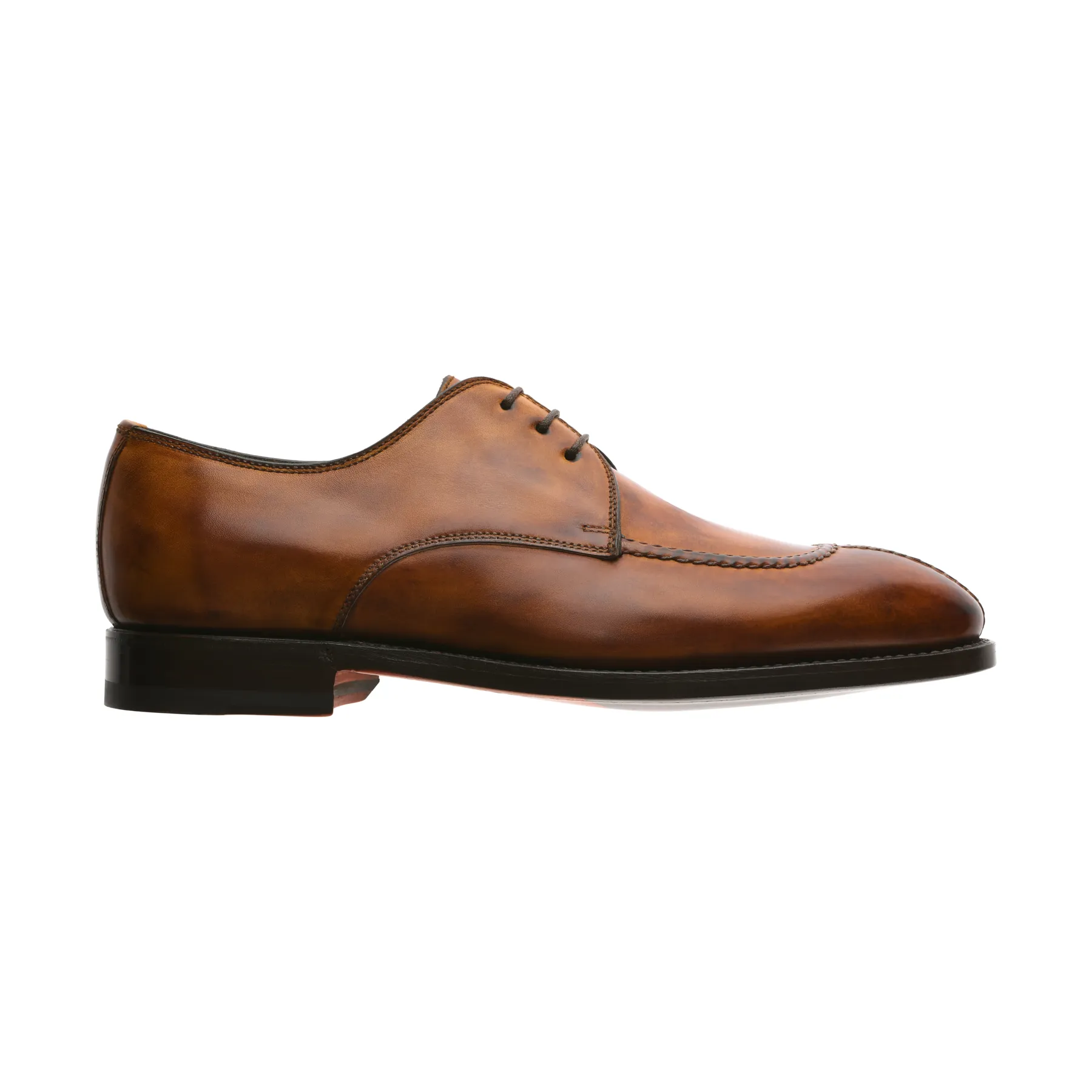 "Magnifico New" Three-Eyelet Split Toe Derby with Hand-Stitched Details