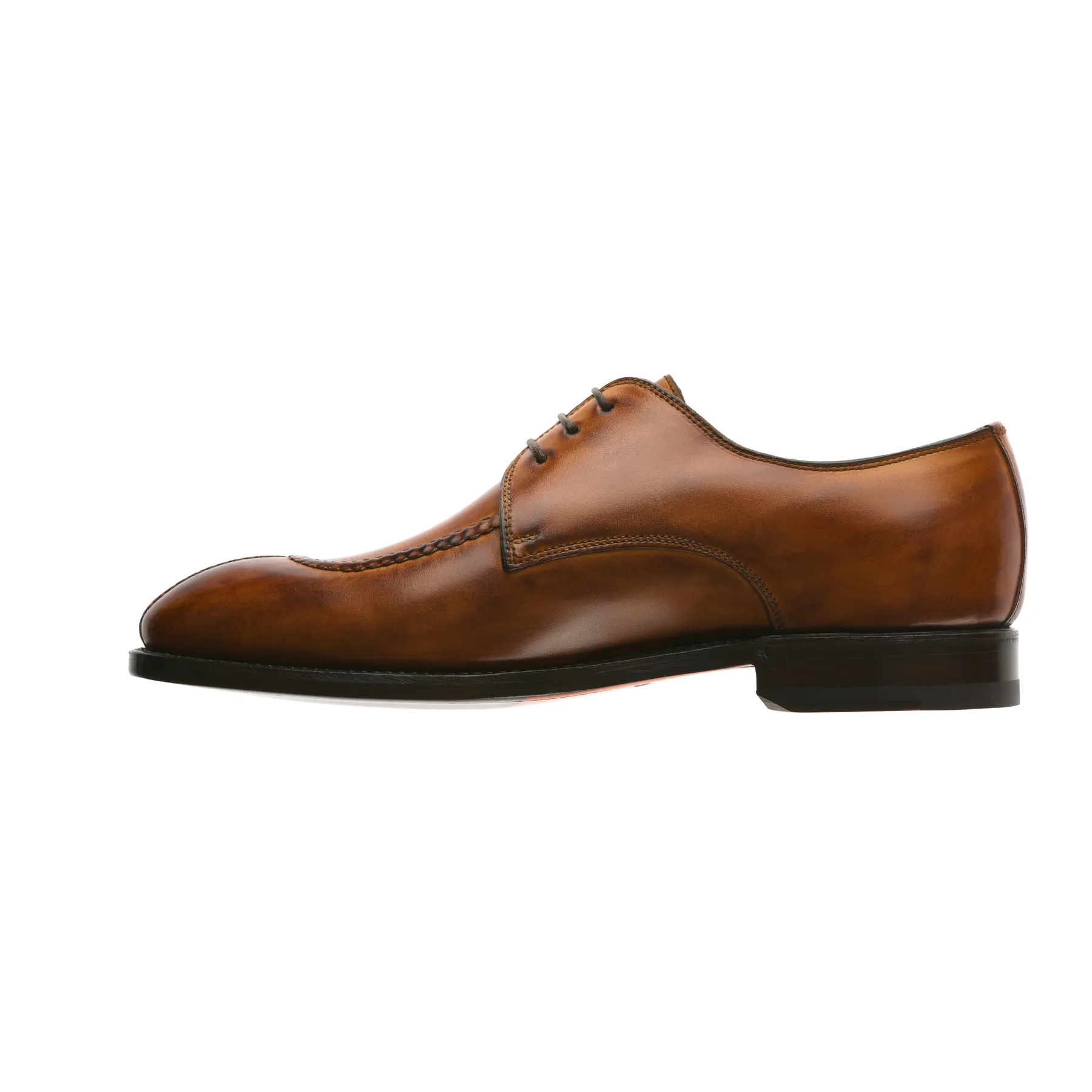 "Magnifico New" Three-Eyelet Split Toe Derby with Hand-Stitched Details