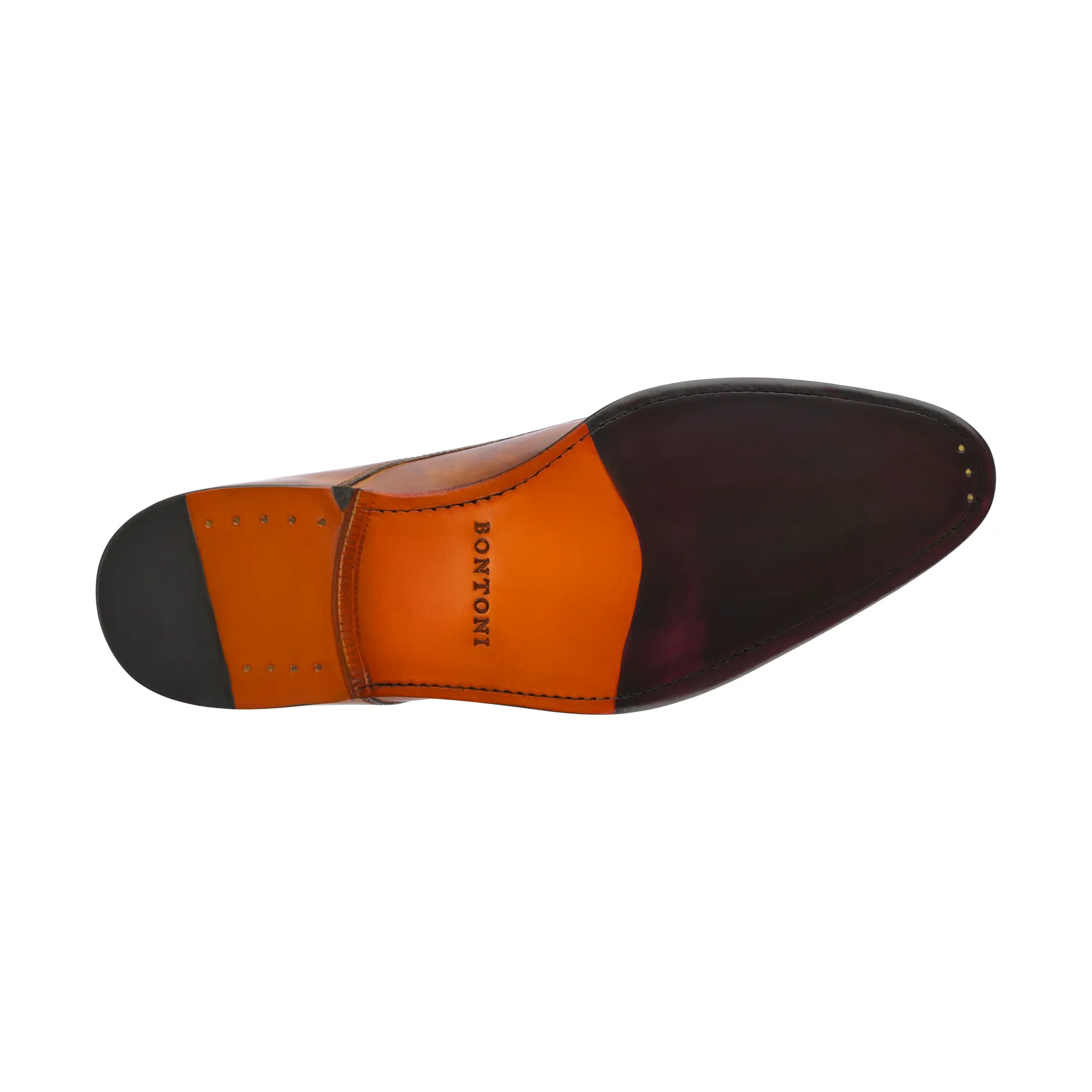 "Magnifico New" Three-Eyelet Split Toe Derby with Hand-Stitched Details