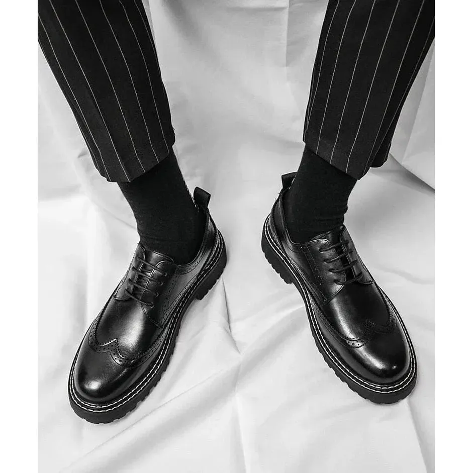 The Geoffrey Patent Leather Oxford Dress Shoes - Multiple Colors