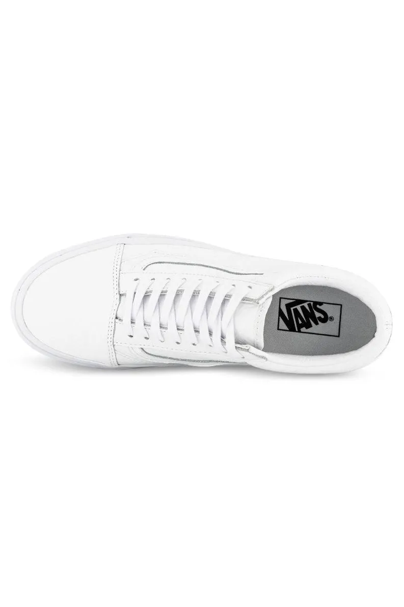VANS OLD SKOOL LEATHER - WHITE LEATHER