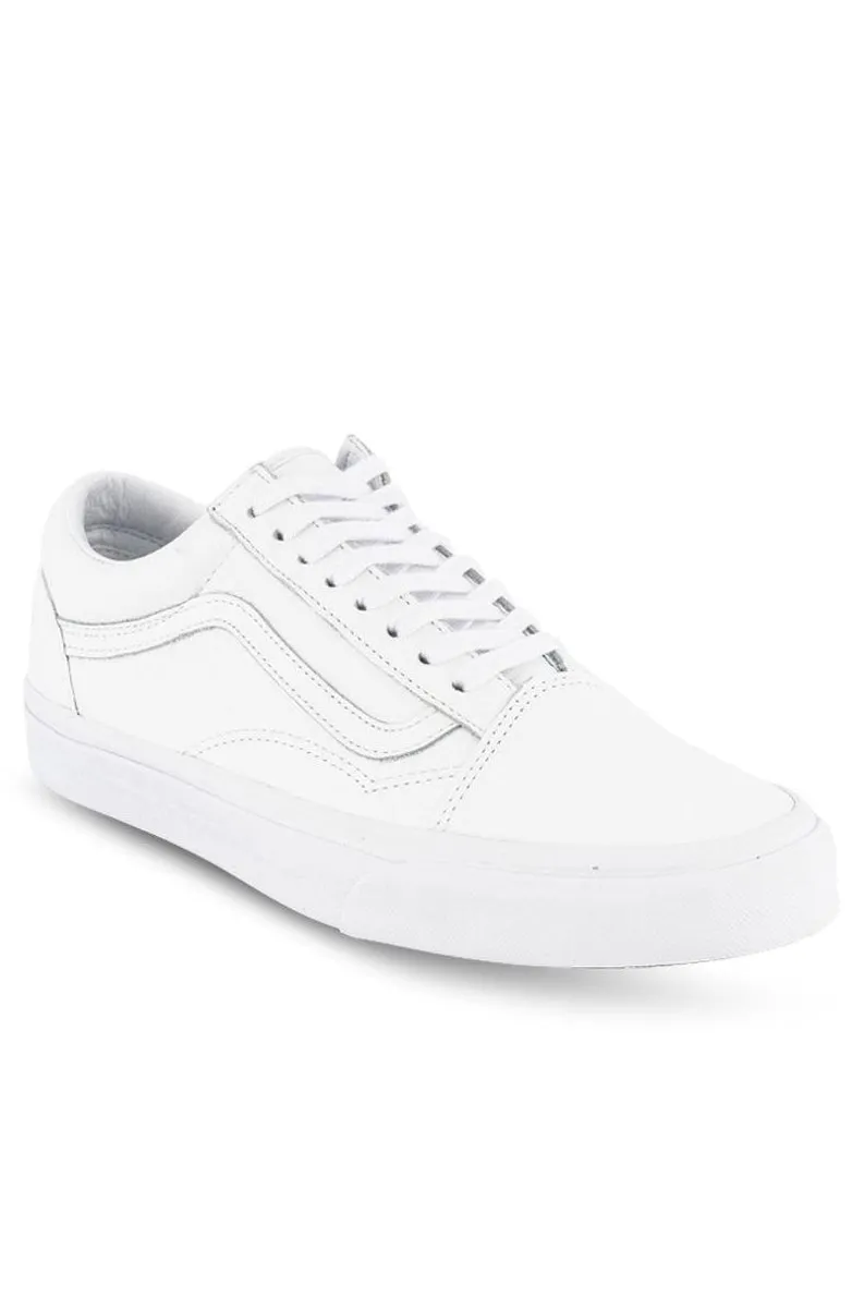VANS OLD SKOOL LEATHER - WHITE LEATHER