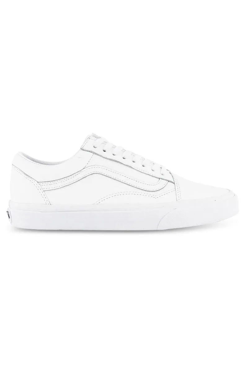 VANS OLD SKOOL LEATHER - WHITE LEATHER
