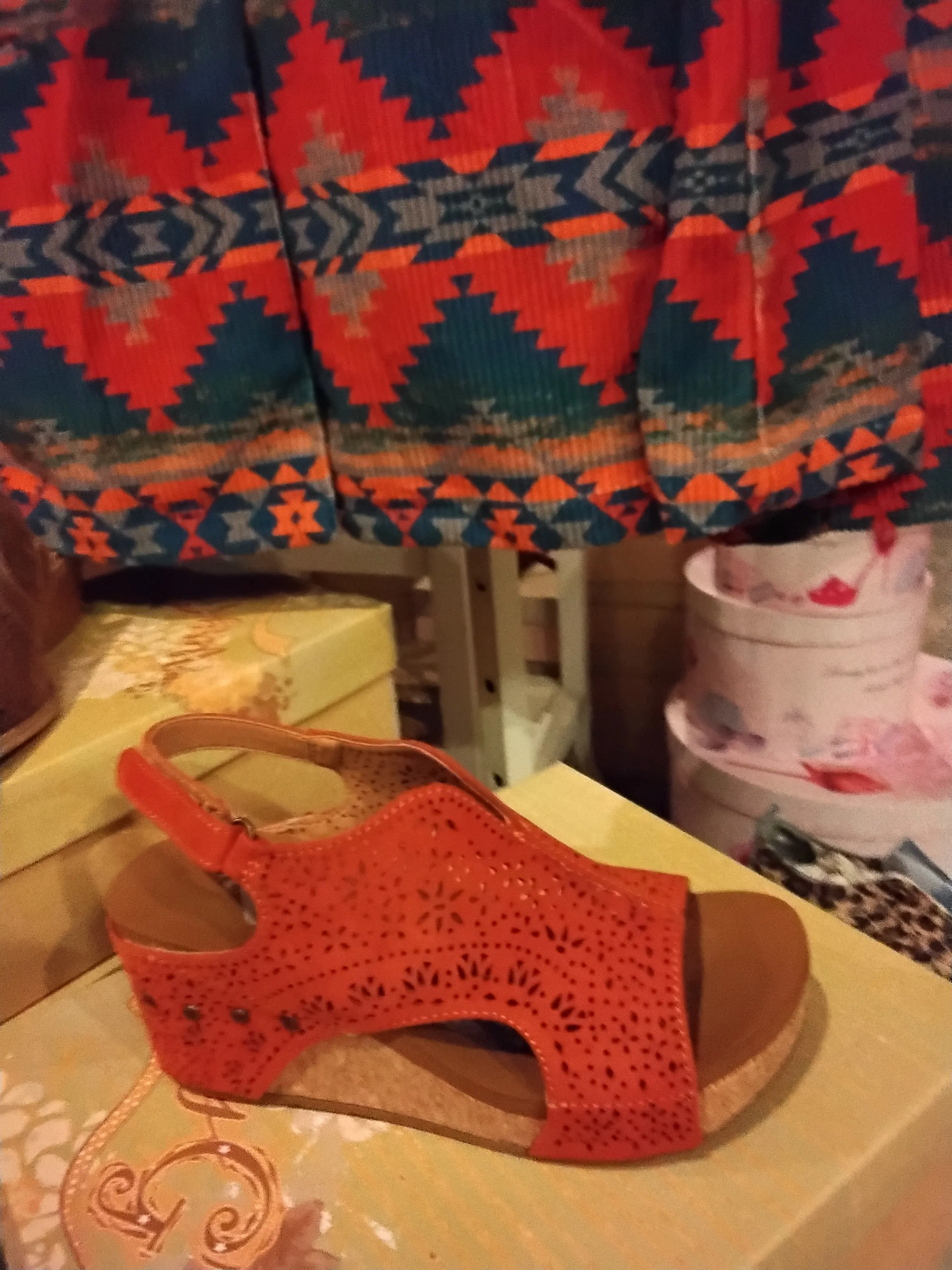 Wedge Sandals | Very G Free Fly 3 Rust