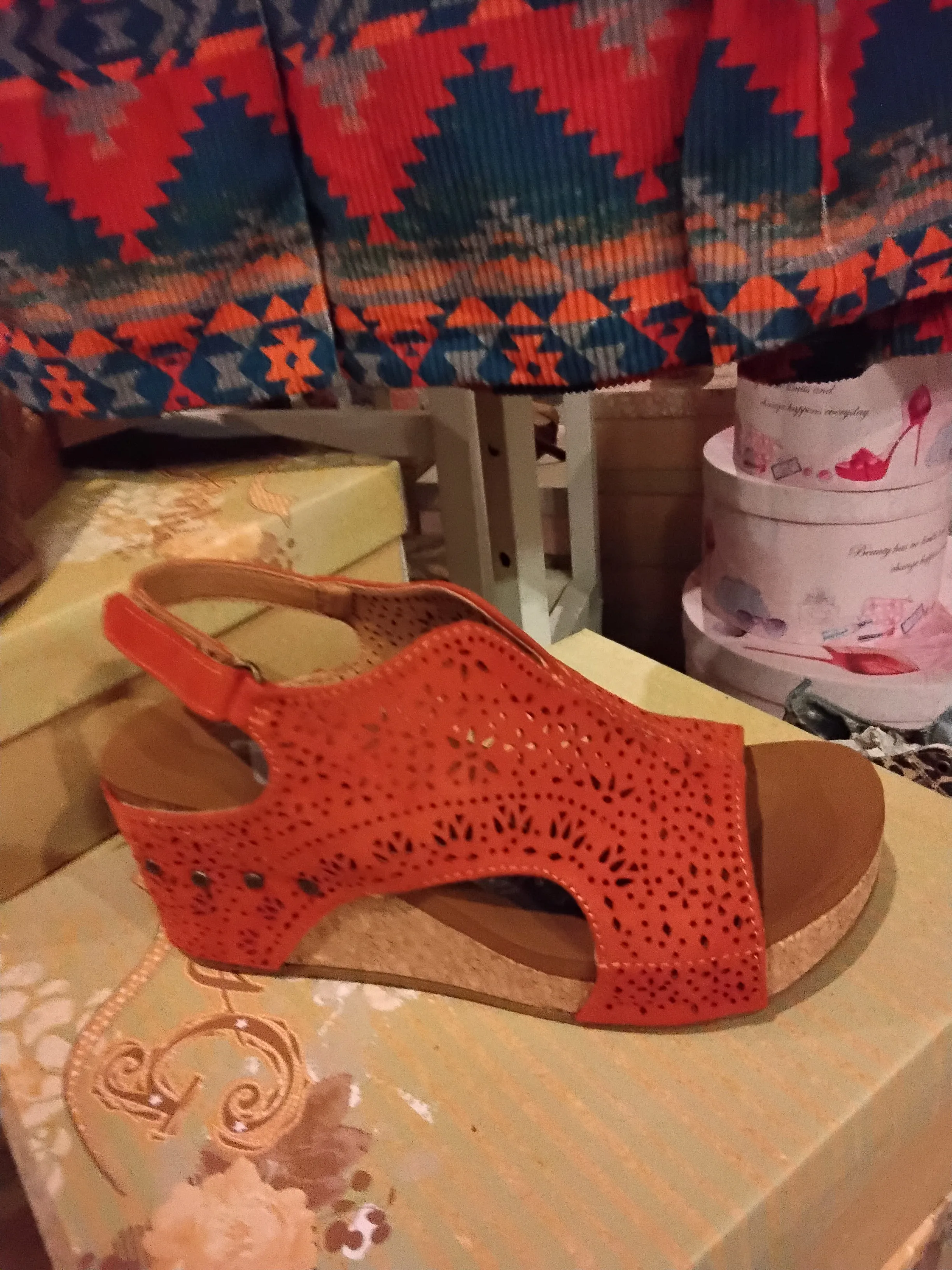 Wedge Sandals | Very G Free Fly 3 Rust