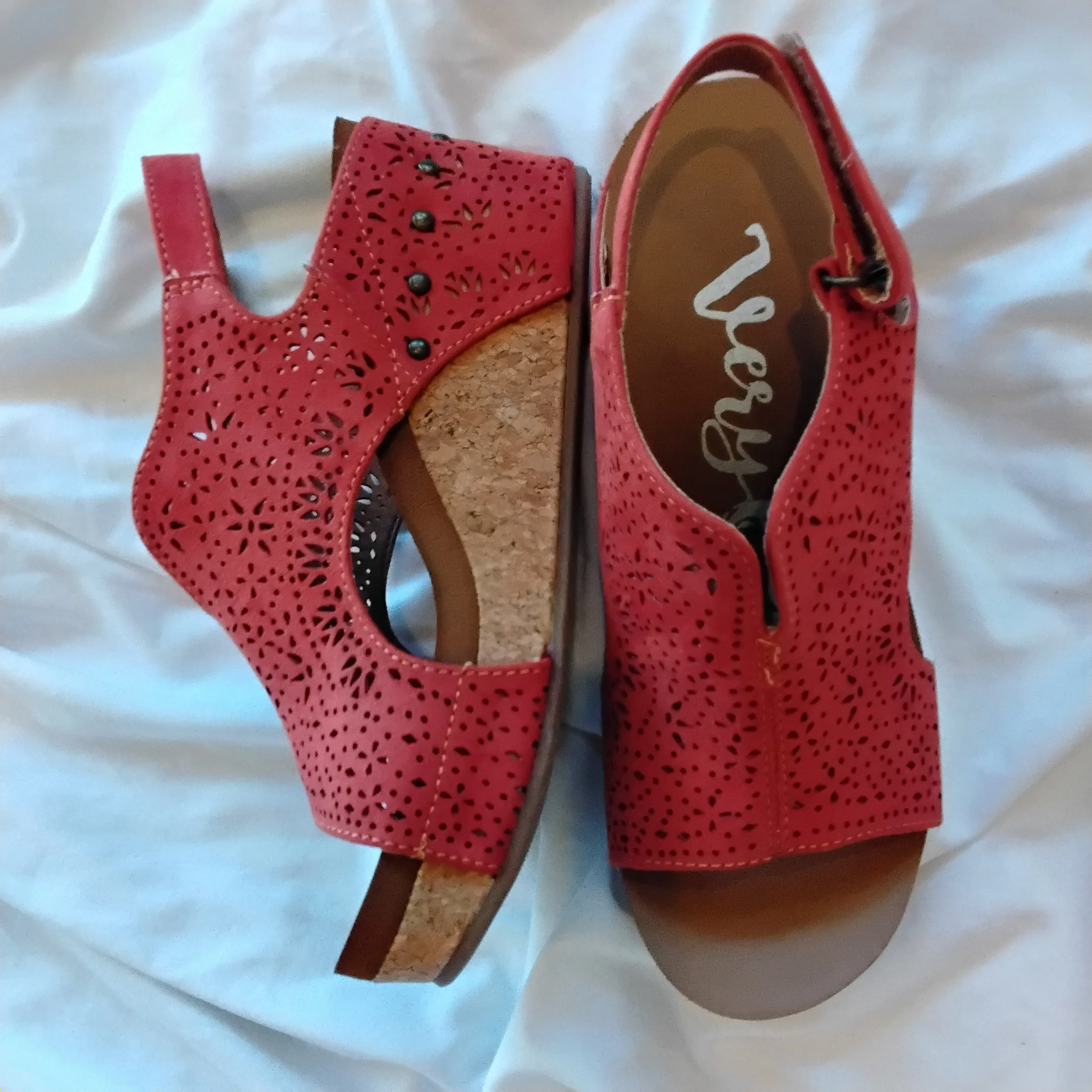Wedge Sandals | Very G Free Fly 3 Rust