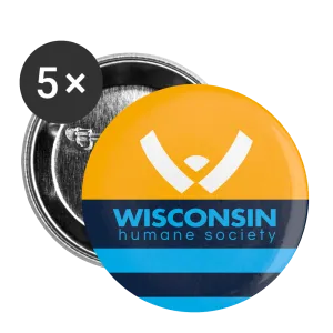 WHS x MKE Flag Buttons large 2.2'' (5-pack)