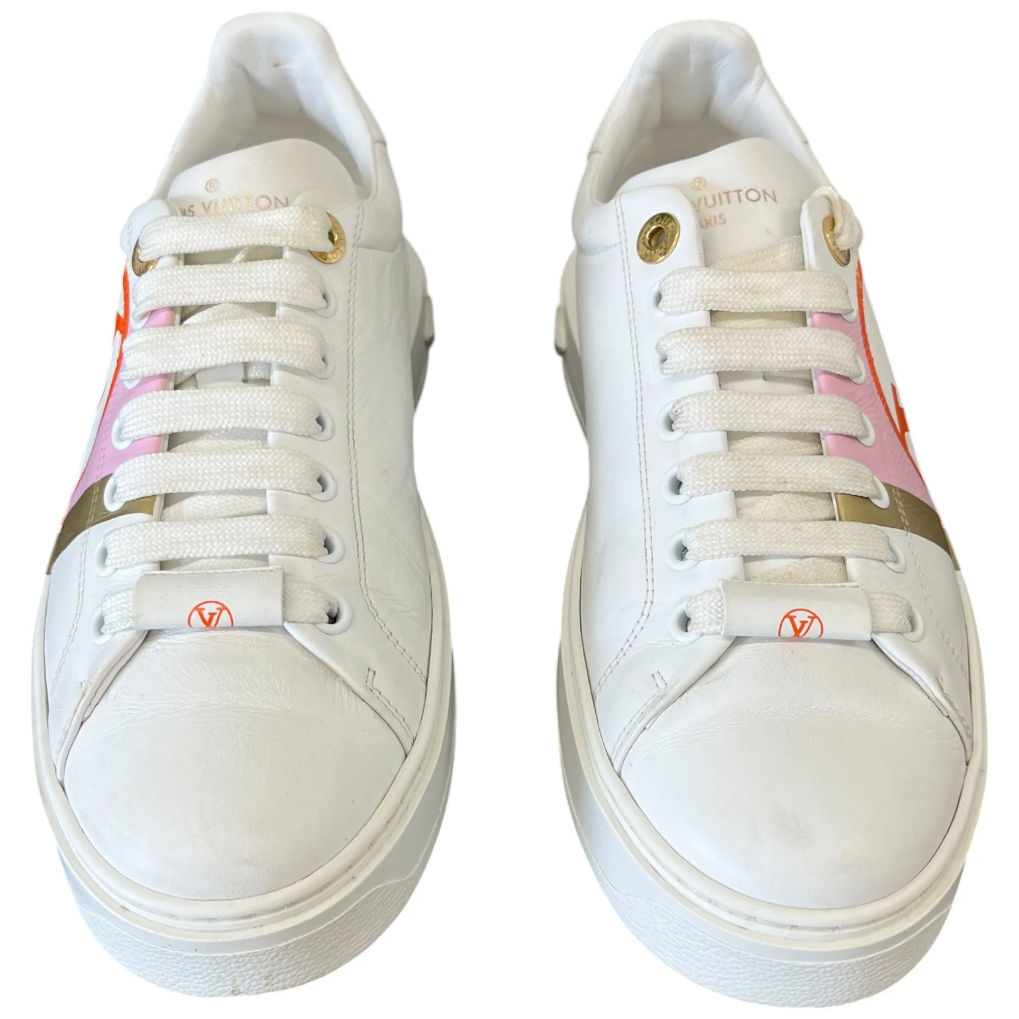 Women's Time Out Low Trainers White Size EU 38.5 / UK 5.5
