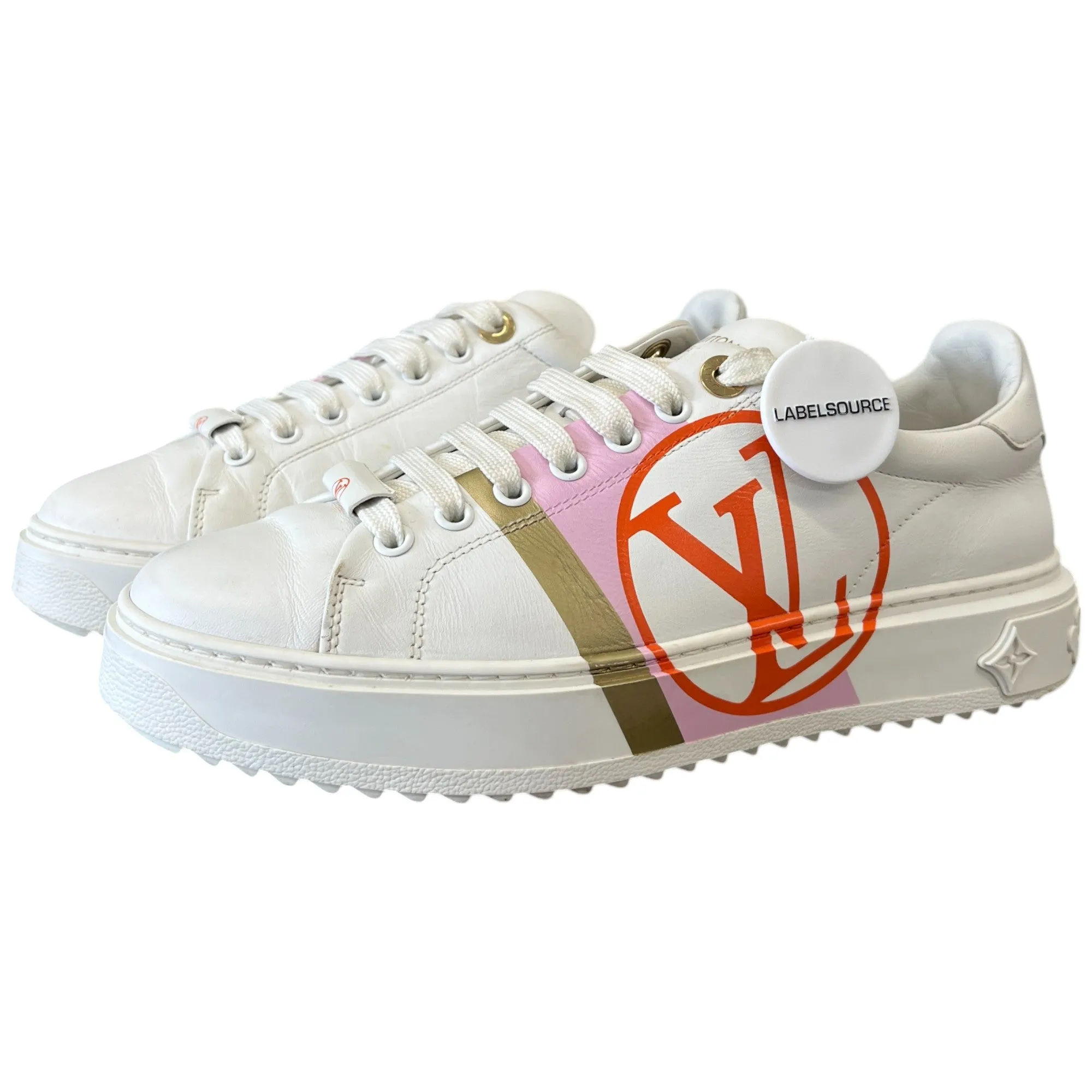 Women's Time Out Low Trainers White Size EU 38.5 / UK 5.5