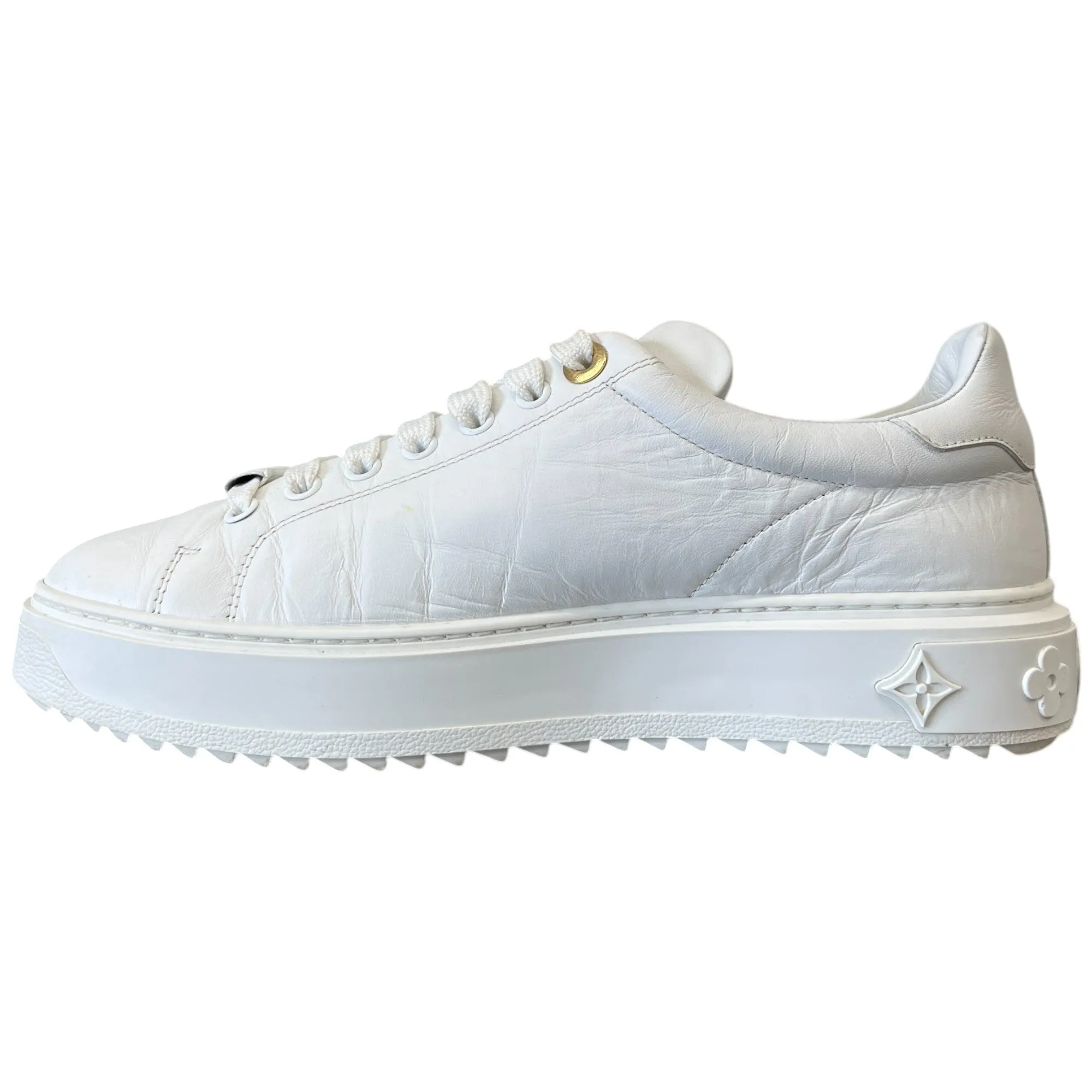Women's Time Out Low Trainers White Size EU 38.5 / UK 5.5