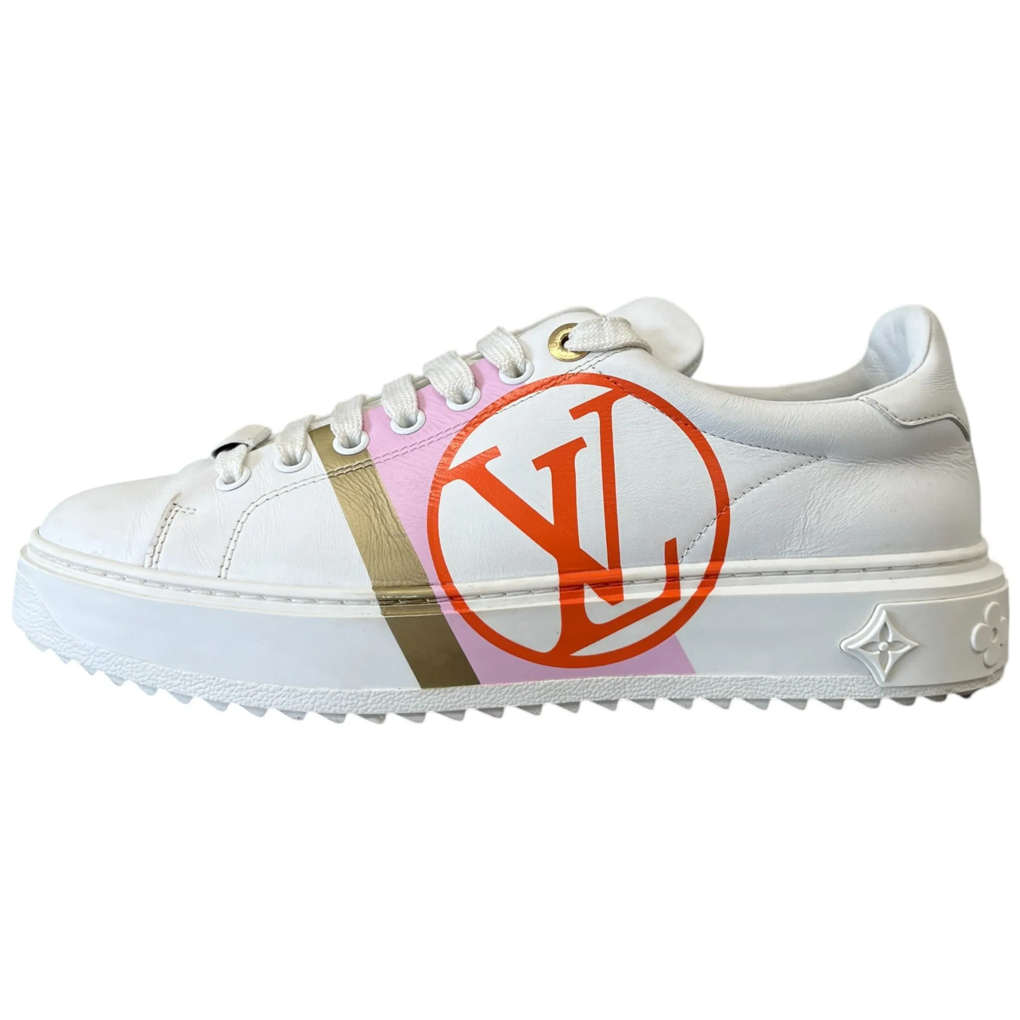 Women's Time Out Low Trainers White Size EU 38.5 / UK 5.5