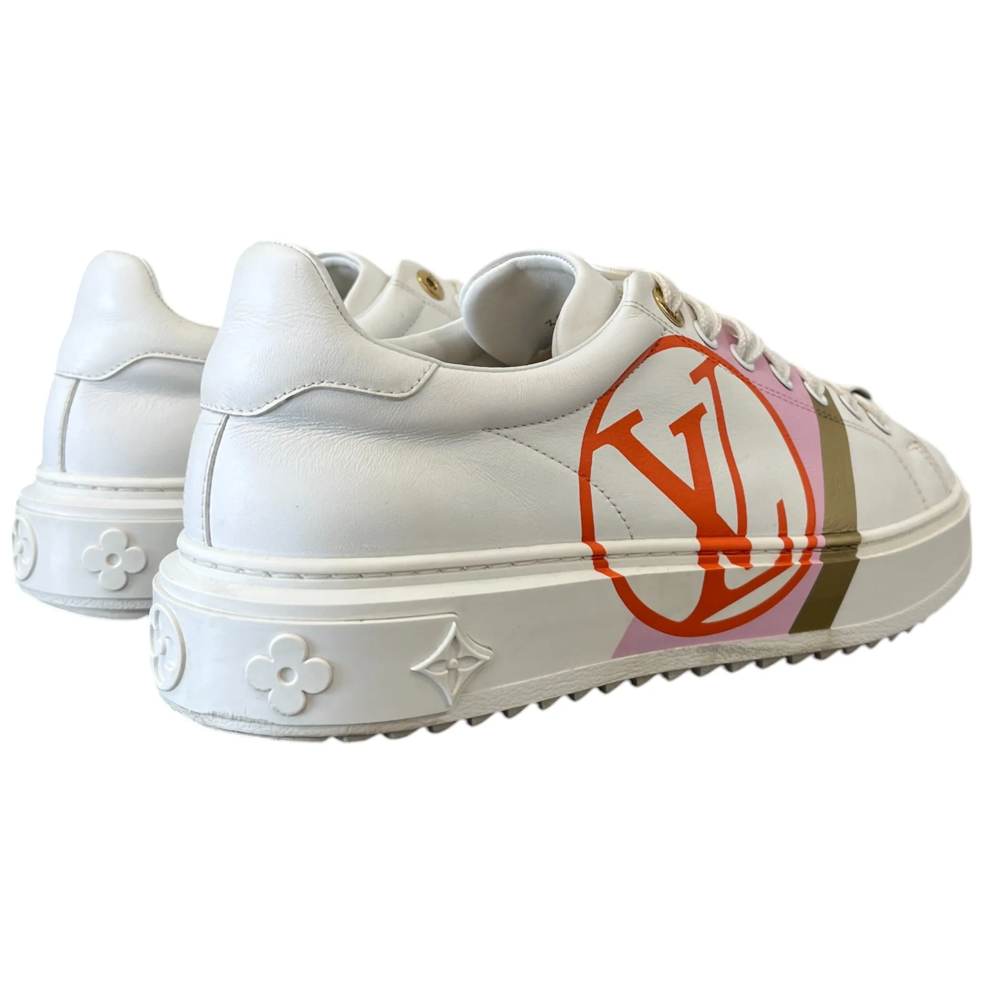 Women's Time Out Low Trainers White Size EU 38.5 / UK 5.5